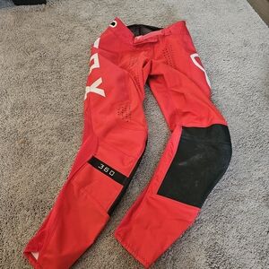 Fox Red and Black Sporty Pants